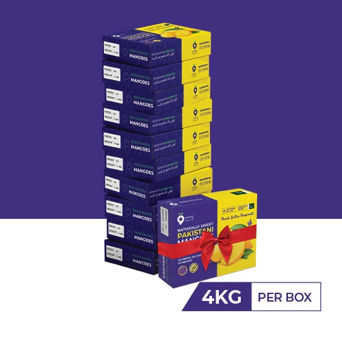 Buy 10 Chaunsa Boxes 4Kg each and get 1 free