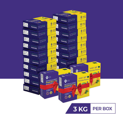 Buy 20 Chaunsa Boxes 3Kg each and get 3 free